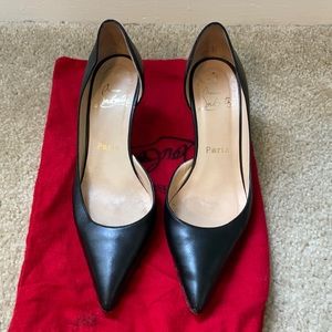 Christian Louboutin D’orsay pumps, size 37